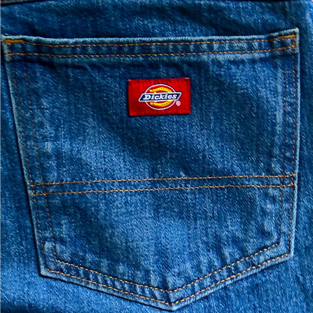 dickies dark blue jeans